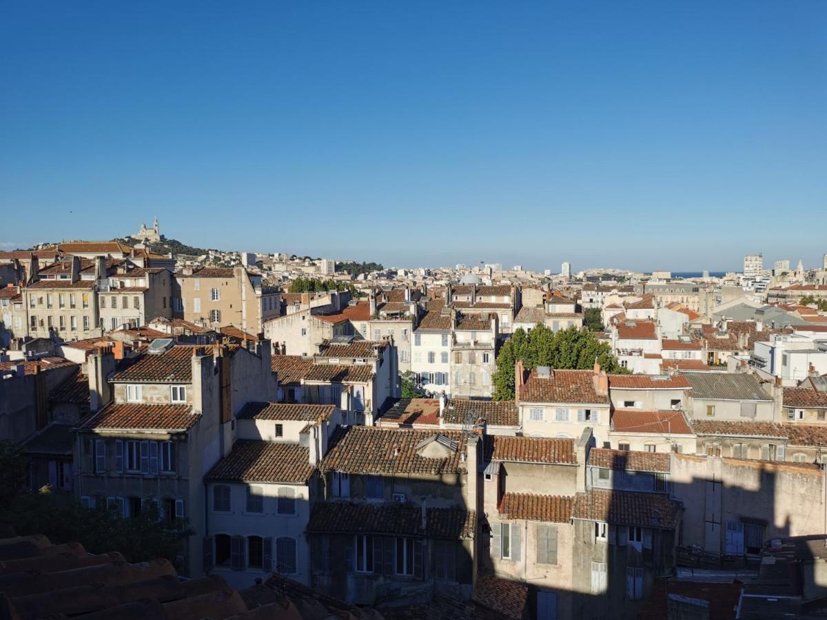 Le 5E Ciel : Un Nid Au Dessus De Marseille Apartment Luaran gambar